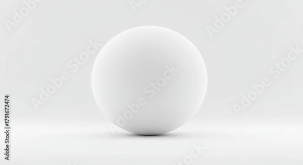 Fototapeta Abstract concept showing a pure white void, representing absolute absence, nothingness, the beginning, or a potential starting point for new ideas ,blank ,beginning ,unknown