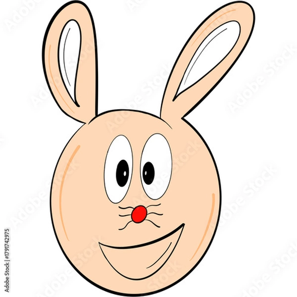 Obraz Smile Bunny Illustration