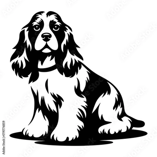 Fototapeta American Cocker Spaniel