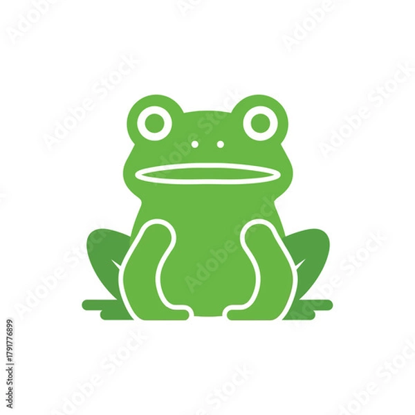 Obraz Cute Green Frog