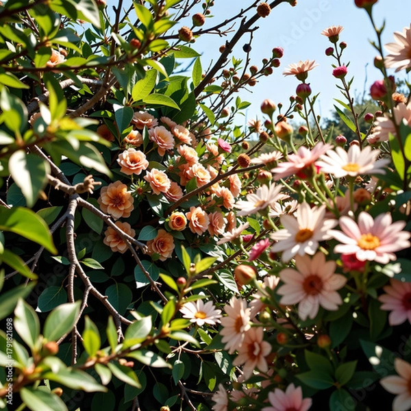 Obraz Lush Greenery Wedding Stationery Stock