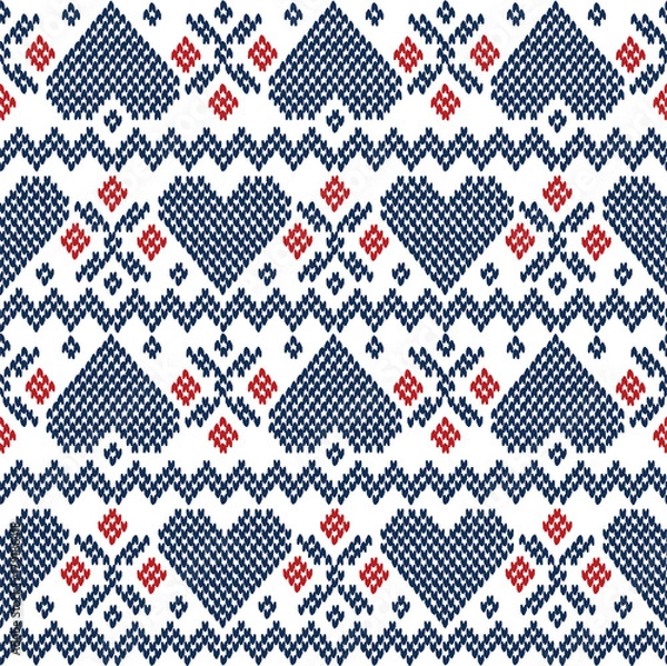 Fototapeta nordic pattern