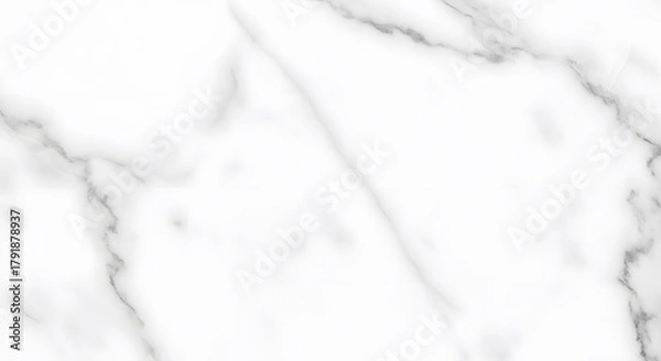 Obraz Subtle Marble Veins Graceful White Background Elegance Texture Sophisticated Design High Resolution Calming Serenity Timeless Appeal