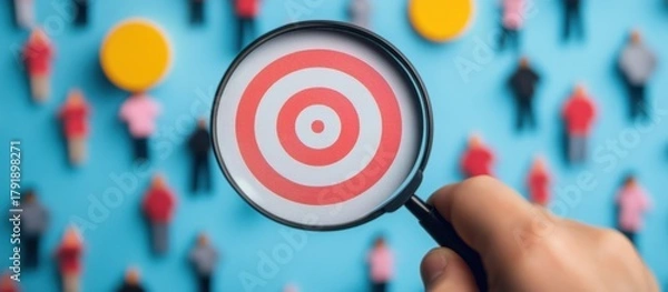 Fototapeta Target Audience Identification