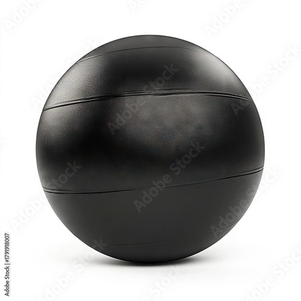 Obraz Photo of Medicine Ball Isolated on white background