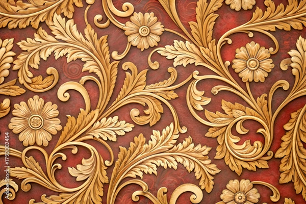 Obraz seamless floral pattern