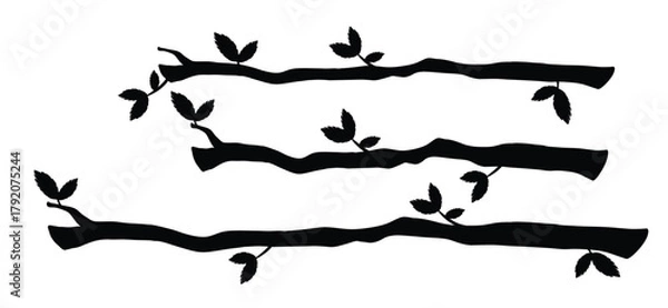 Obraz Set of vector illustration