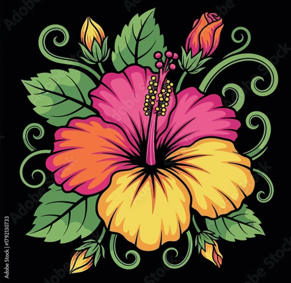 Obraz Flower illustration