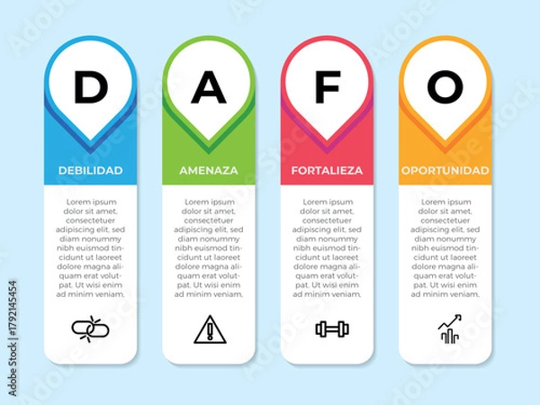 Obraz Timeline Creator infographic template. 4 Step timeline journey, calendar Flat simple infographics design template. presentation graph. Business concept with 4 options, vector illustration.