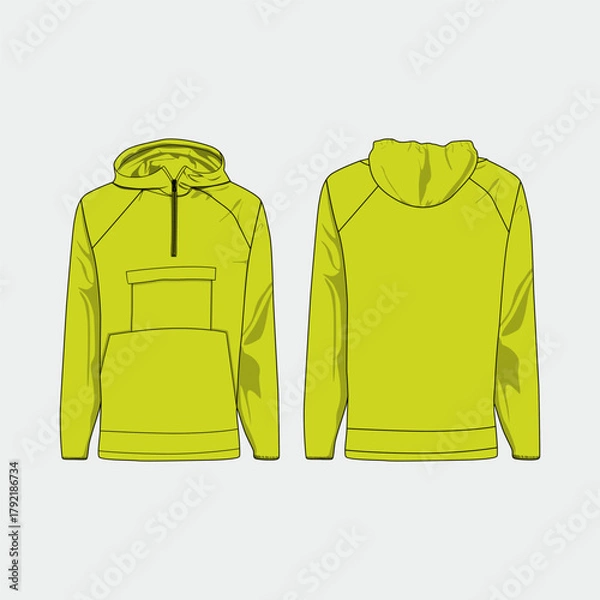 Obraz  Jacket Parachute_Vector Image And Illustrator