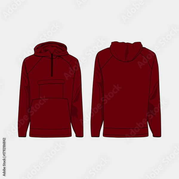 Obraz  Jacket Parachute_Vector Image And Illustrator