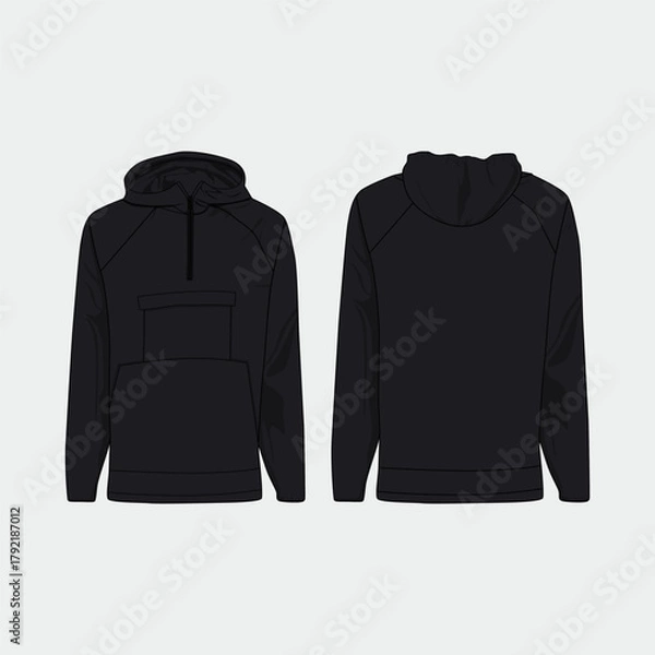 Obraz  Jacket Parachute_Vector Image And Illustrator