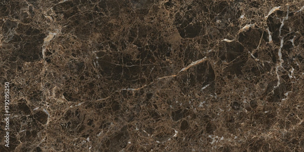 Fototapeta high resolution natural brown marble stone texture	