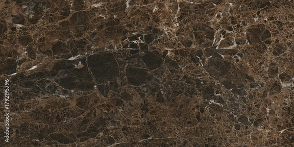 Obraz high resolution natural brown marble stone texture	