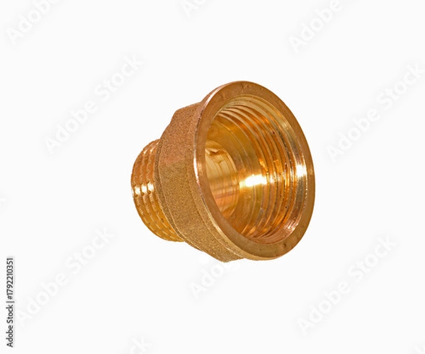 Obraz faucet nozzle isolated on white background