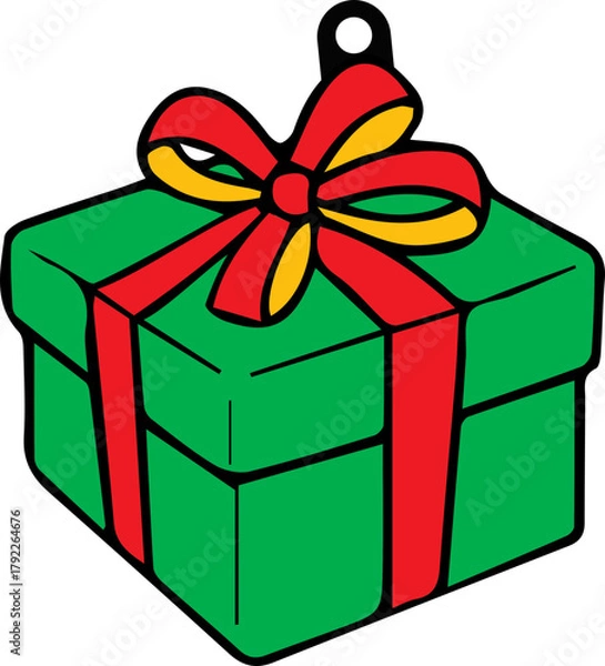 Obraz 크리스마스 일러스트 Christmas Illustration