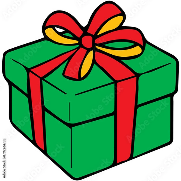 Obraz 크리스마스 일러스트 Christmas Illustration