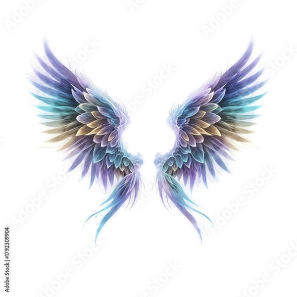Obraz Rainbow Angel Wings
