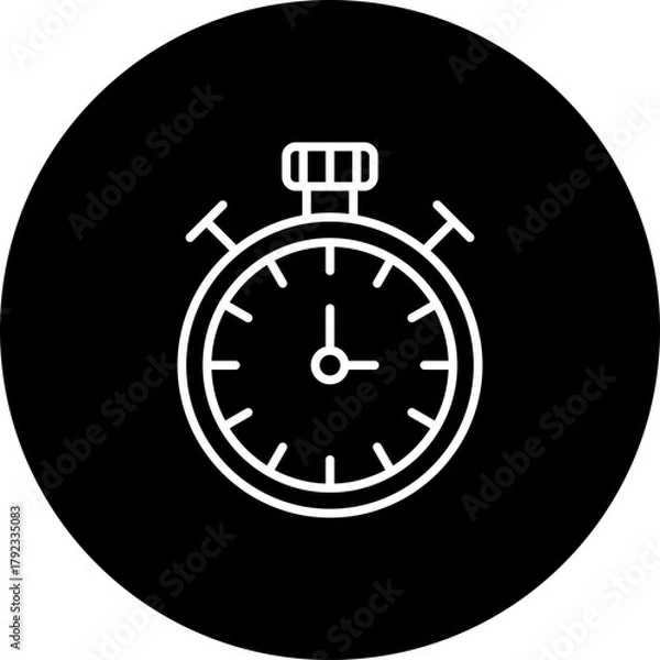 Fototapeta Stopwatch Icon