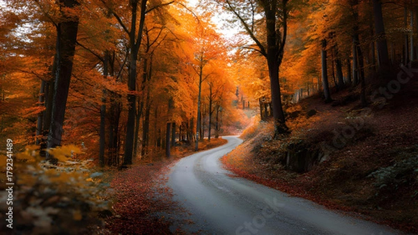 Obraz autumn in the forest