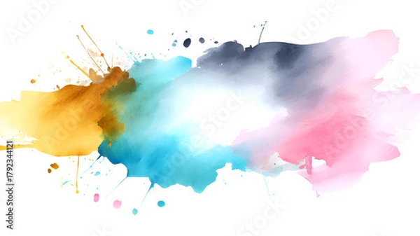 Obraz abstract watercolor background