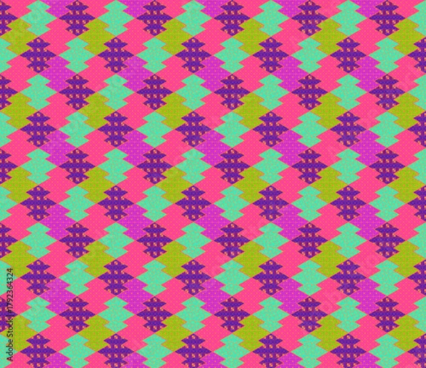 Obraz 複合文様 1-8