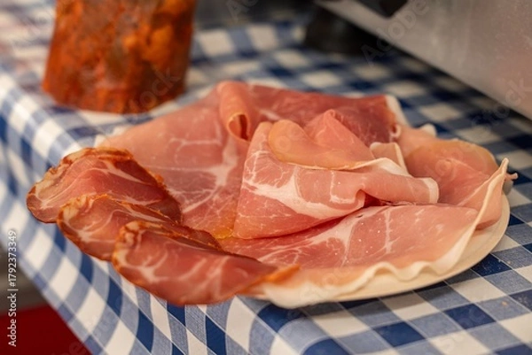 Obraz sandes de presunto com queijo