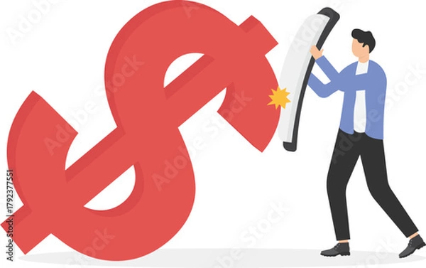 Fototapeta protect from crises, solve problems

