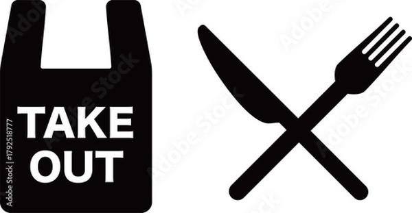 Obraz 持ち帰り　アイコン