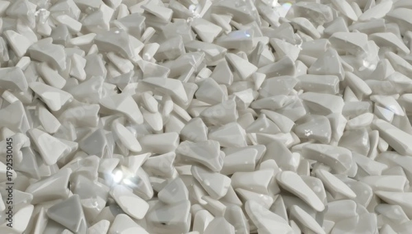 Fototapeta Abstract Light Grey Diagonal Ovals Pattern