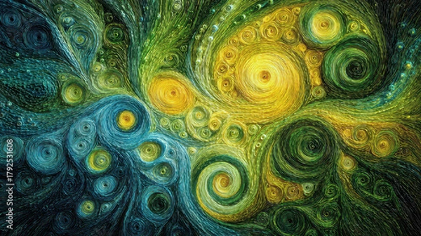 Fototapeta Psychedelic Dream in Motion