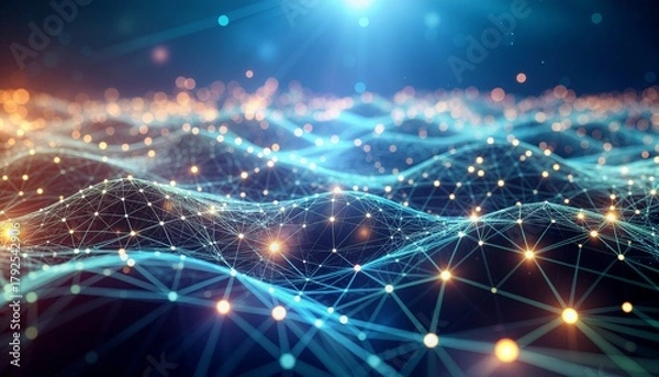 Obraz Quantum Communication Across Intelligent Digital Networks