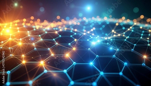 Obraz Quantum Communication Across Intelligent Digital Networks