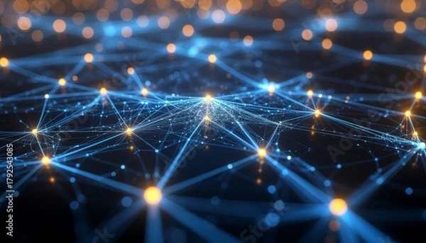 Obraz Neural Network Nodes with Quantum Interference Waves