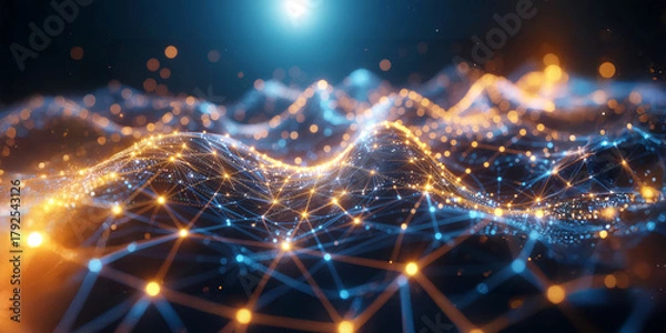 Obraz Quantum Communication Across Intelligent Digital Networks