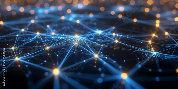 Obraz Quantum Communication Across Intelligent Digital Networks