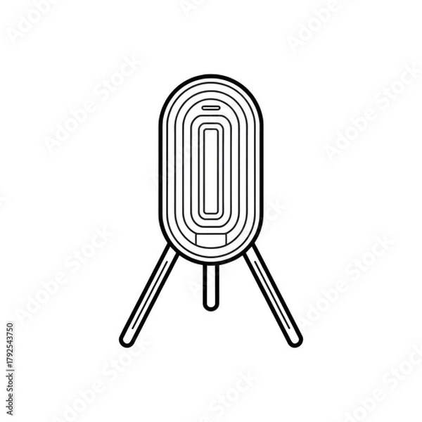 Obraz Vintage, retro, heater, space, heater, portable, electric, warm