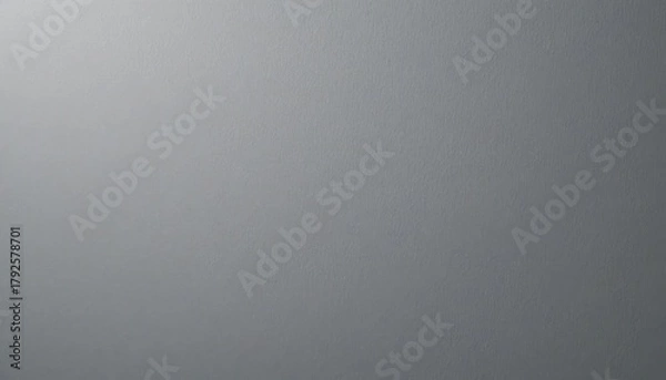 Obraz Matte paper texture with light film grain and gentle gradient from dark to light gray.