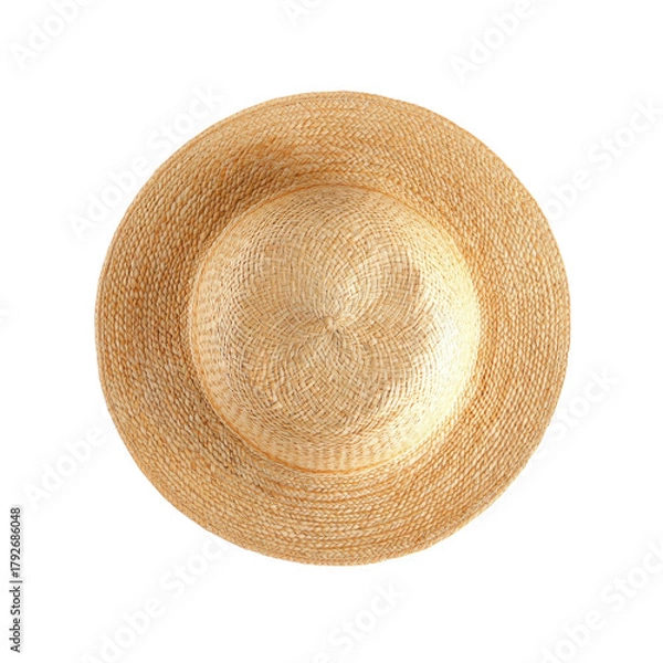 Obraz Straw hat summer sun protection