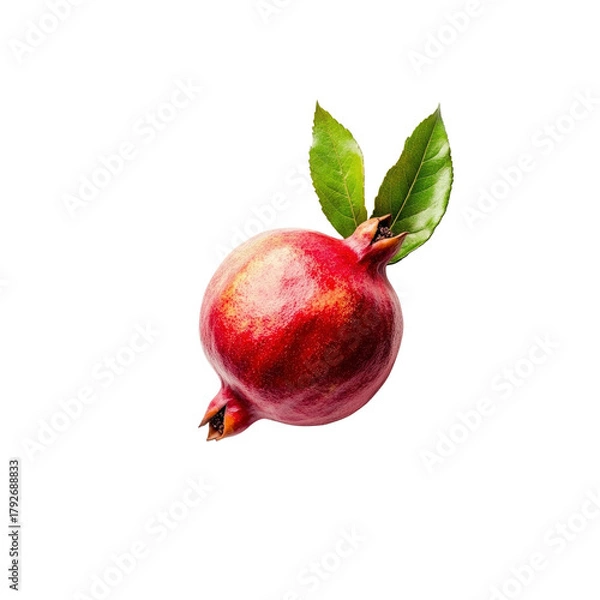 Obraz Pomegranate on black