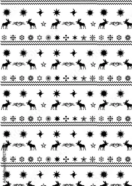 Obraz erk pattern sun