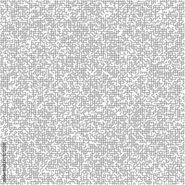 Fototapeta Seashell and Geometric Pattern – Decorative Seamless Texture