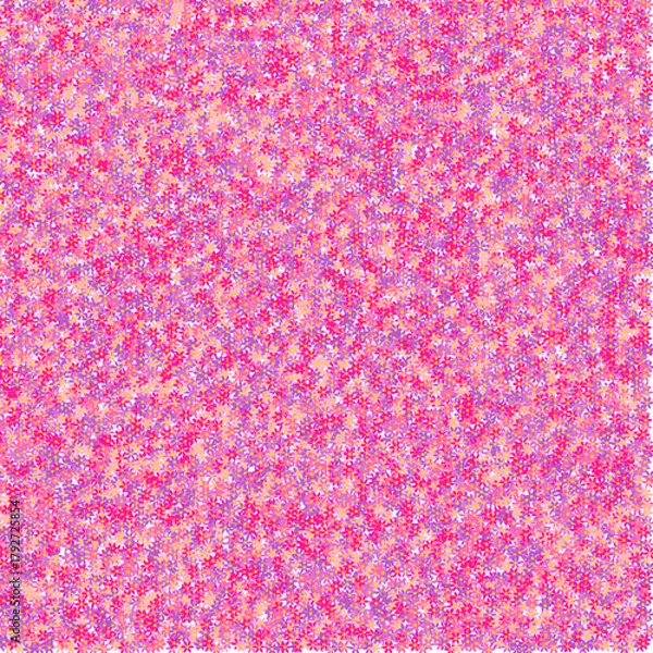 Obraz Seashell and Geometric Pattern – Decorative Seamless Texture