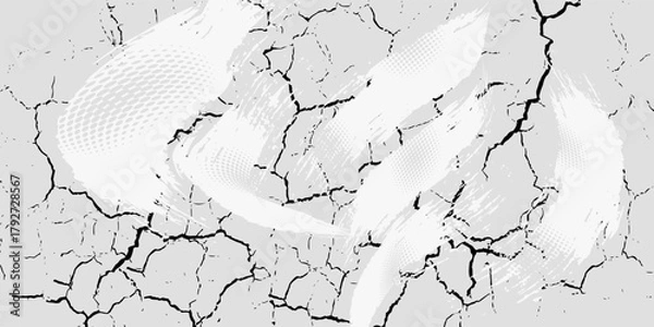 Obraz halftone on white background. Dots glitter or halftone glitter pattern texture Pop Art Style Background, Modern, Eps 10.