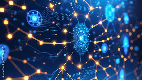 Obraz Multifactor Authentication Security Visualization Highlighting Secure Identity Verification, Encrypted Access Control, and Multi-Layer Protection for Modern Digital Platforms