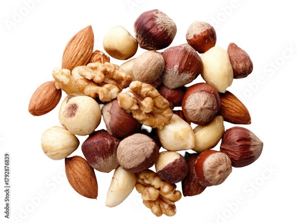 Obraz Assorted nuts in a cluster (2)