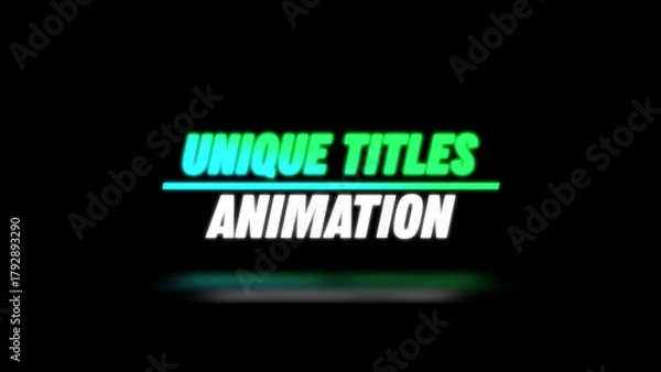 Fototapeta Creative Title 03