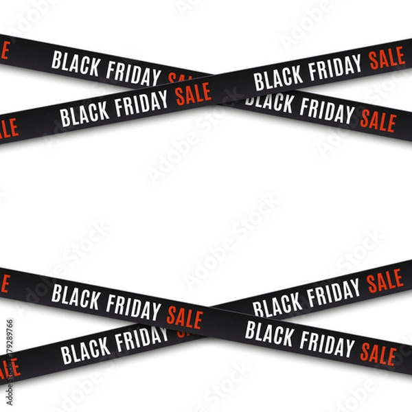 Obraz Czarny piątek sprzedaż tło.