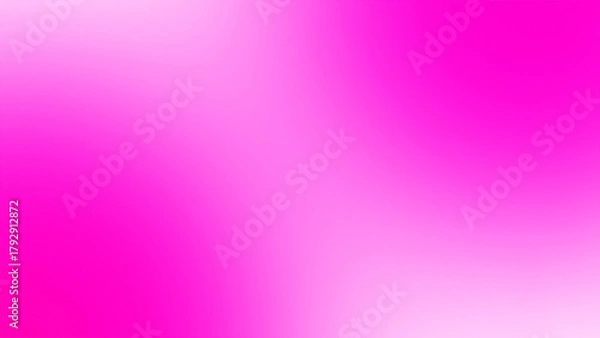 Fototapeta Vibrant Bright Pink Abstract Gradient Background with Soft Light Effect graphic design