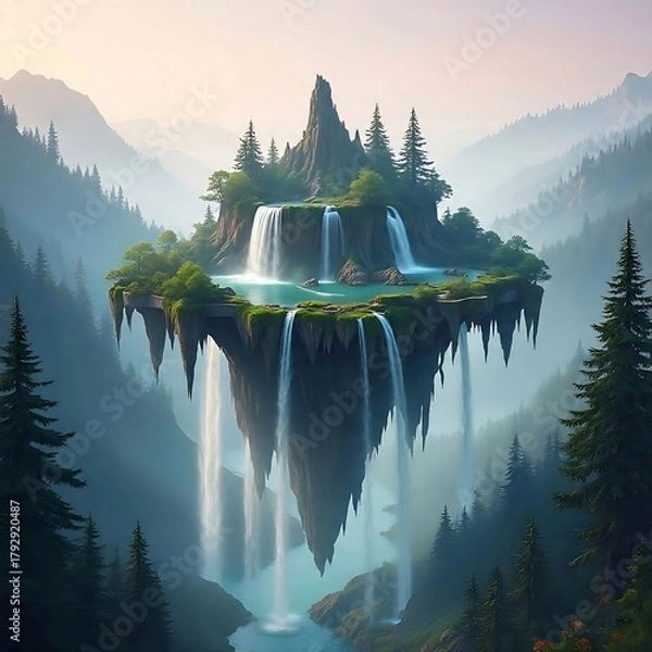 Fototapeta lake, nature, mountain, mountains, forest, reflection, landscape, water, trees, sky, snow, park, tree, view, river, clouds, alps,  autumn, national, green, peak, travel, summer